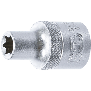 Steckschlüssel-Einsatz E-Profil | Antrieb Innenvierkant 12,5 mm (1/2") | SW E10