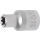 Steckschlüssel-Einsatz E-Profil | Antrieb Innenvierkant 12,5 mm (1/2") | SW E11