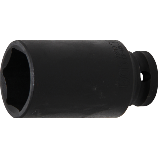 Kraft-Steckschlüssel-Einsatz Sechskant, tief | Antrieb Innenvierkant 12,5 mm (1/2") | SW 30 mm