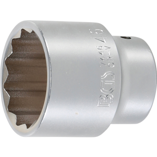 Steckschlüssel-Einsatz Zwölfkant | Antrieb Innenvierkant 20 mm (3/4") | SW 46 mm