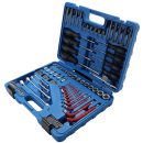 Werkzeugsortiment | 6,3 mm (1/4") + 12,5 mm (1/2") | E-Profil / T-Profil (für Torx) | 84-tlg.