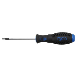 Schraubendreher | T-Profil (für Torx) mit Bohrung T10 | Klingenlänge 80 mm