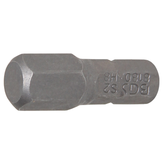 Bit | Antrieb Außensechskant 6,3 mm (1/4") | Innensechskant 8 mm