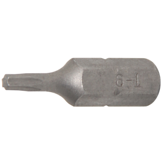Bit | Antrieb Außensechskant 6,3 mm (1/4") | T-Profil (für Torx) T9
