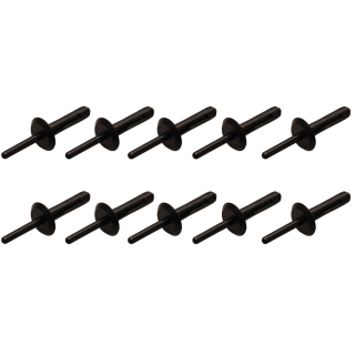 Kunststoff-Blindniete für Art. 8463 | 6,3 x 25,2 mm | 10-tlg.