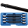 Bit-Einsatz-Sortiment | Antrieb Innenvierkant 6,3 mm (1/4") | T-Profil (für Torx) mit Kugelkopf T10 - T40 | 7-tlg.