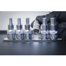 Bit-Einsatz-Satz | Antrieb Innenvierkant 12,5 mm (1/2") | Innensechskant 6 - 14 mm | 6-tlg.