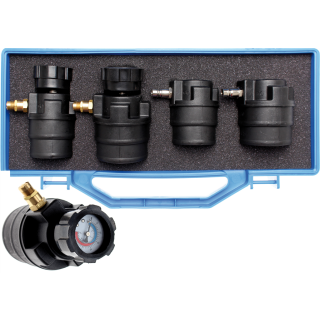 Turbolader-Diagnosekoffer mit Manometern | 55 - 60 - 65 - 70 mm