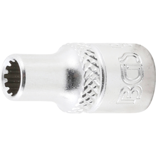 Steckschlüssel-Einsatz Gear Lock | Antrieb Innenvierkant 6,3 mm (1/4") | SW 5 mm