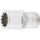 Steckschlüssel-Einsatz Gear Lock | Antrieb Innenvierkant 6,3 mm (1/4") | SW 8 mm