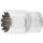 Steckschlüssel-Einsatz Gear Lock | Antrieb Innenvierkant 6,3 mm (1/4") | SW 11 mm