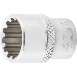 Steckschlüssel-Einsatz Gear Lock | Antrieb Innenvierkant 6,3 mm (1/4") | SW 13 mm
