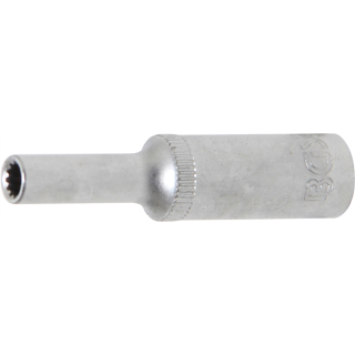 Steckschlüssel-Einsatz Gear Lock, tief | Antrieb Innenvierkant 6,3 mm (1/4") | SW 4 mm