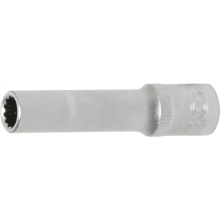 Steckschlüssel-Einsatz Gear Lock, tief | Antrieb Innenvierkant 6,3 mm (1/4") | SW 6 mm