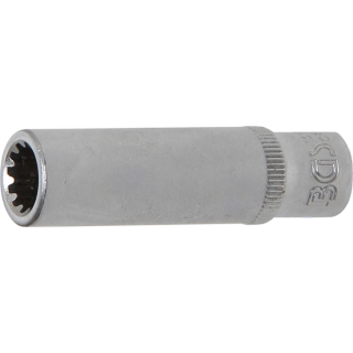 Steckschlüssel-Einsatz Gear Lock, tief | Antrieb Innenvierkant 6,3 mm (1/4") | SW 8 mm
