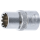 Steckschlüssel-Einsatz Gear Lock | Antrieb Innenvierkant 12,5 mm (1/2") | SW 13 mm