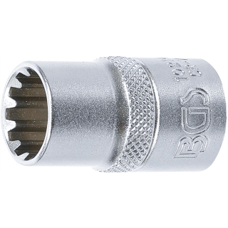 Steckschlüssel-Einsatz Gear Lock | Antrieb Innenvierkant 12,5 mm (1/2") | SW 14 mm