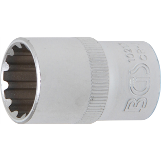 Steckschlüssel-Einsatz Gear Lock | Antrieb Innenvierkant 12,5 mm (1/2") | SW 17 mm