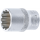 Steckschlüssel-Einsatz Gear Lock | Antrieb Innenvierkant 12,5 mm (1/2") | SW 18 mm