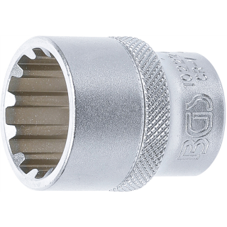 Steckschlüssel-Einsatz Gear Lock | Antrieb Innenvierkant 12,5 mm (1/2") | SW 22 mm