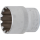 Steckschlüssel-Einsatz Gear Lock | Antrieb Innenvierkant 12,5 mm (1/2") | SW 24 mm