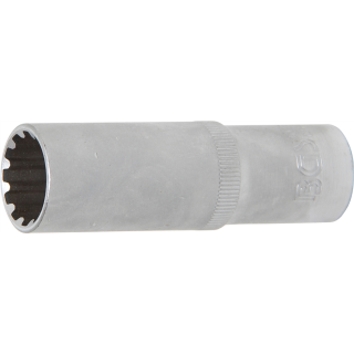 Steckschlüssel-Einsatz Gear Lock, tief | Antrieb Innenvierkant 12,5 mm (1/2") | SW 17 mm