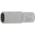 Steckschlüssel-Einsatz Gear Lock, tief | Antrieb Innenvierkant 12,5 mm (1/2") | SW 18 mm