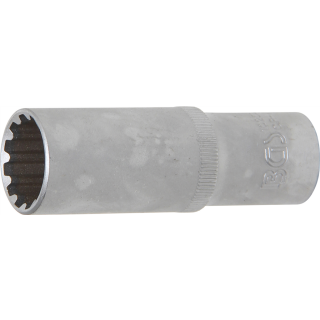 Steckschlüssel-Einsatz Gear Lock, tief | Antrieb Innenvierkant 12,5 mm (1/2") | SW 19 mm