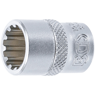 Steckschlüssel-Einsatz Gear Lock | Antrieb Innenvierkant 10 mm (3/8") | SW 13 mm
