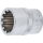 Steckschlüssel-Einsatz Gear Lock | Antrieb Innenvierkant 10 mm (3/8") | SW 16 mm