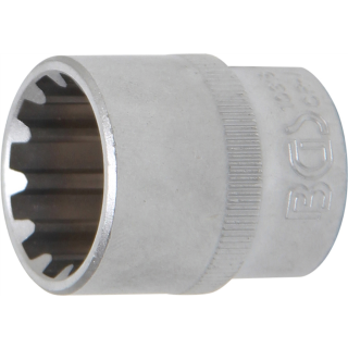 Steckschlüssel-Einsatz Gear Lock | Antrieb Innenvierkant 10 mm (3/8") | SW 18 mm