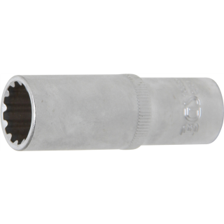Steckschlüssel-Einsatz Gear Lock, tief | Antrieb Innenvierkant 10 mm (3/8") | SW 15 mm