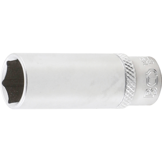Steckschlüssel-Einsatz Sechskant, tief | Antrieb Innenvierkant 6,3 mm (1/4") | SW 13 mm