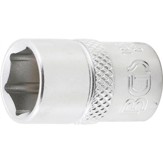 Steckschlüssel-Einsatz Sechskant | Antrieb Innenvierkant 10 mm (3/8") | SW 12 mm