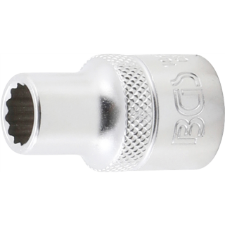 Steckschlüssel-Einsatz Zwölfkant | Antrieb Innenvierkant 12,5 mm (1/2") | SW 10 mm
