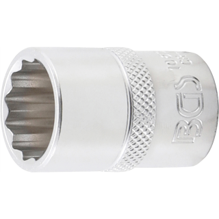 Steckschlüssel-Einsatz Zwölfkant | Antrieb Innenvierkant 12,5 mm (1/2") | SW 18 mm