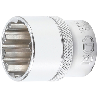 Steckschlüssel-Einsatz Zwölfkant | Antrieb Innenvierkant 12,5 mm (1/2") | SW 24 mm