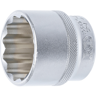 Steckschlüssel-Einsatz Zwölfkant | Antrieb Innenvierkant 12,5 mm (1/2") | SW 36 mm