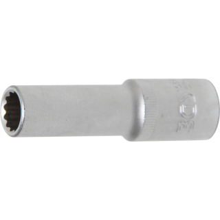 Steckschlüssel-Einsatz Zwölfkant, tief | Antrieb Innenvierkant 12,5 mm (1/2") | SW 12 mm