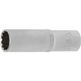 Steckschlüssel-Einsatz Zwölfkant, tief | Antrieb Innenvierkant 12,5 mm (1/2") | SW 16 mm