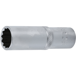Steckschlüssel-Einsatz Zwölfkant, tief | Antrieb Innenvierkant 12,5 mm (1/2") | SW 17 mm