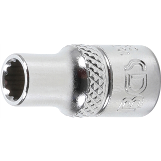 Steckschlüssel-Einsatz Zwölfkant | Antrieb Innenvierkant 6,3 mm (1/4") | SW 5,5 mm
