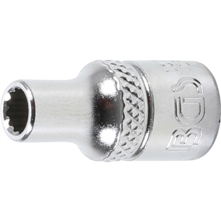 Steckschlüssel-Einsatz Zwölfkant | Antrieb Innenvierkant 6,3 mm (1/4") | SW 4,5 mm