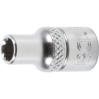 Steckschlüssel-Einsatz Zwölfkant | Antrieb Innenvierkant 6,3 mm (1/4") | SW 5 mm
