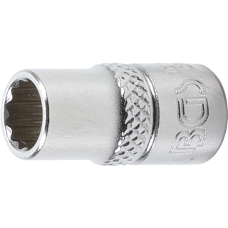 Steckschlüssel-Einsatz Zwölfkant | Antrieb Innenvierkant 6,3 mm (1/4") | SW 7 mm