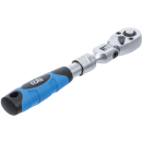 Umschaltknarre, ausziehbar, abwinkelbar | Abtrieb Außenvierkant 6,3 mm (1/4") | 175 - 225 mm