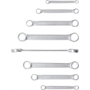 Doppel-Ringschlüssel-Satz | extra flach | SW 6-22 mm...