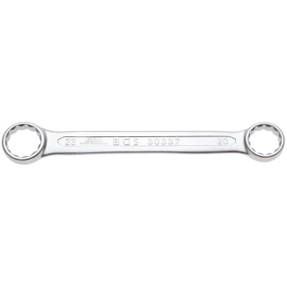 Doppel-Ringschlüssel | extra flach | SW 20 x 22 mm