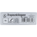 Trapezklingen-Satz | für Art. 50611 | 10-tlg.