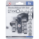 Steckschlüssel-Bit-Satz | Antrieb Außensechskant 6,3 mm (1/4") | SW 5 - 13 mm | 8-tlg.